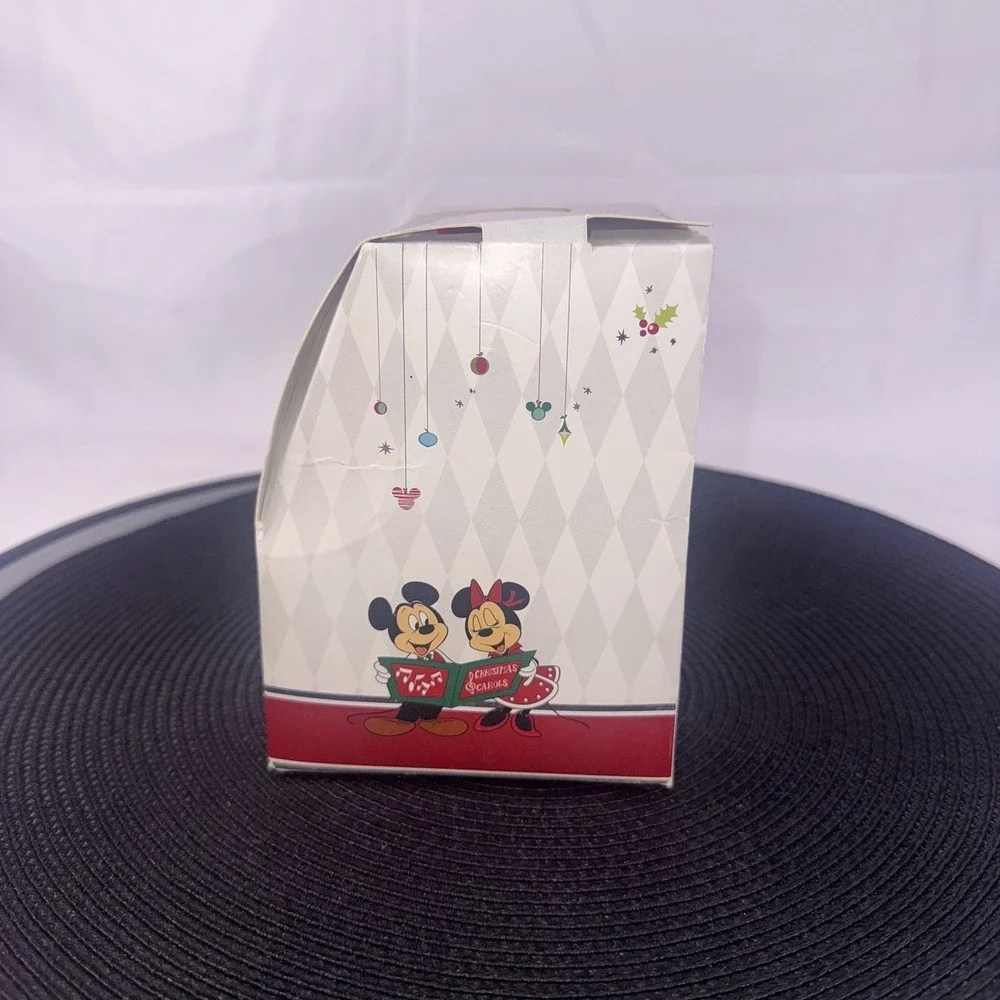 Disney Sketchbook 2014 Mickey Minnie Caroling Christmas Ornament In Box